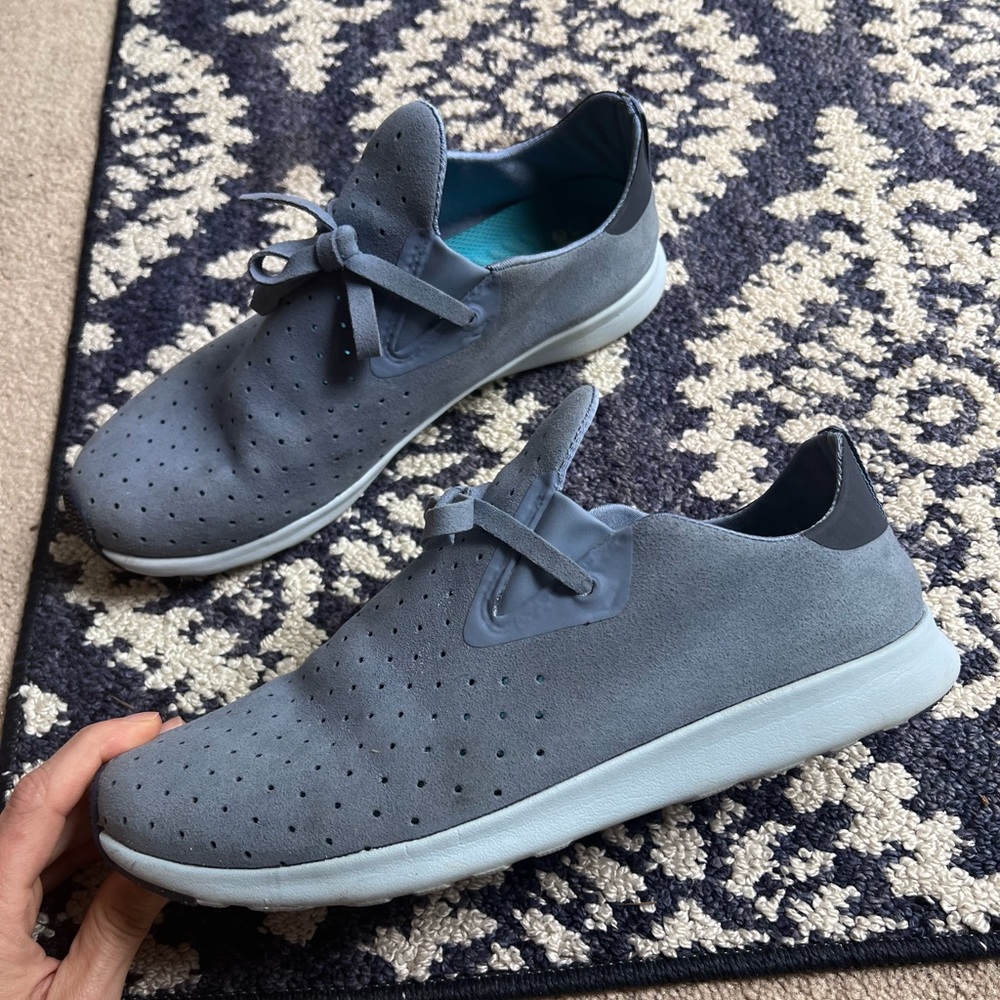 Native Apollo Tennis Shoe - slate blue